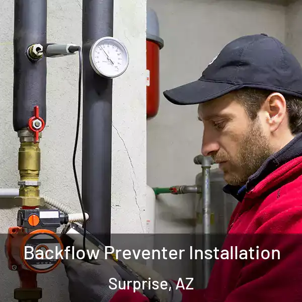  Backflow Preventer Installation Surprise, AZ