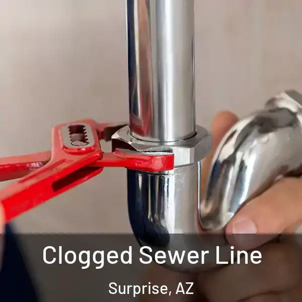  Clogged Sewer Line Surprise, AZ