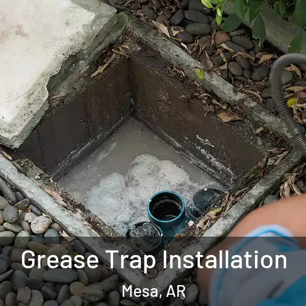  Grease Trap Installation Mesa, AR