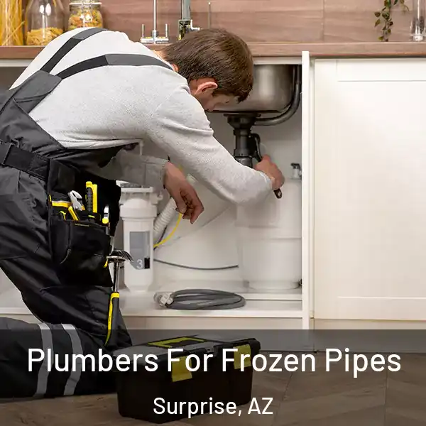  Plumbers For Frozen Pipes Surprise, AZ