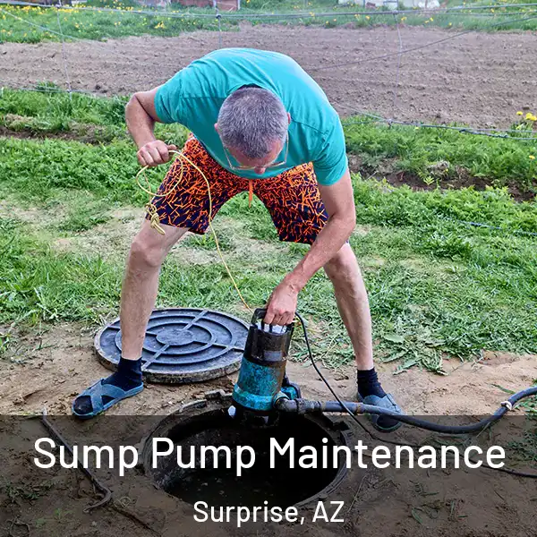  Sump Pump Maintenance Surprise, AZ